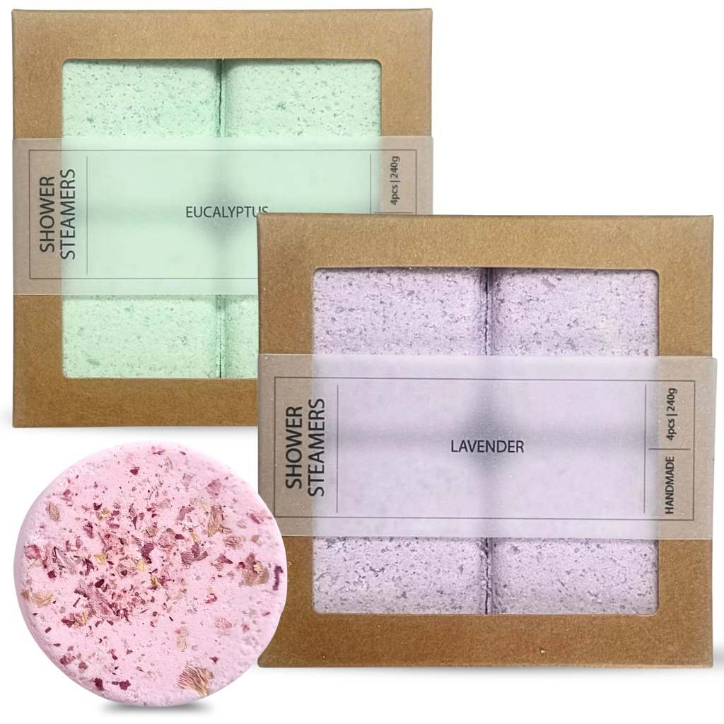 2x Shower steamers - Set van 4 + GRATIS Shower steamer