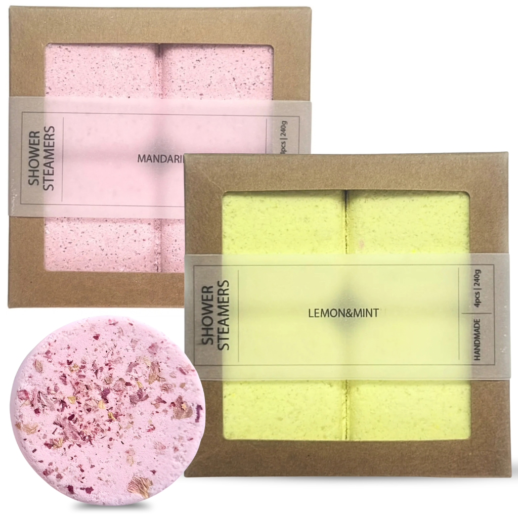 2x Shower steamers - Set van 4 + GRATIS Shower steamer