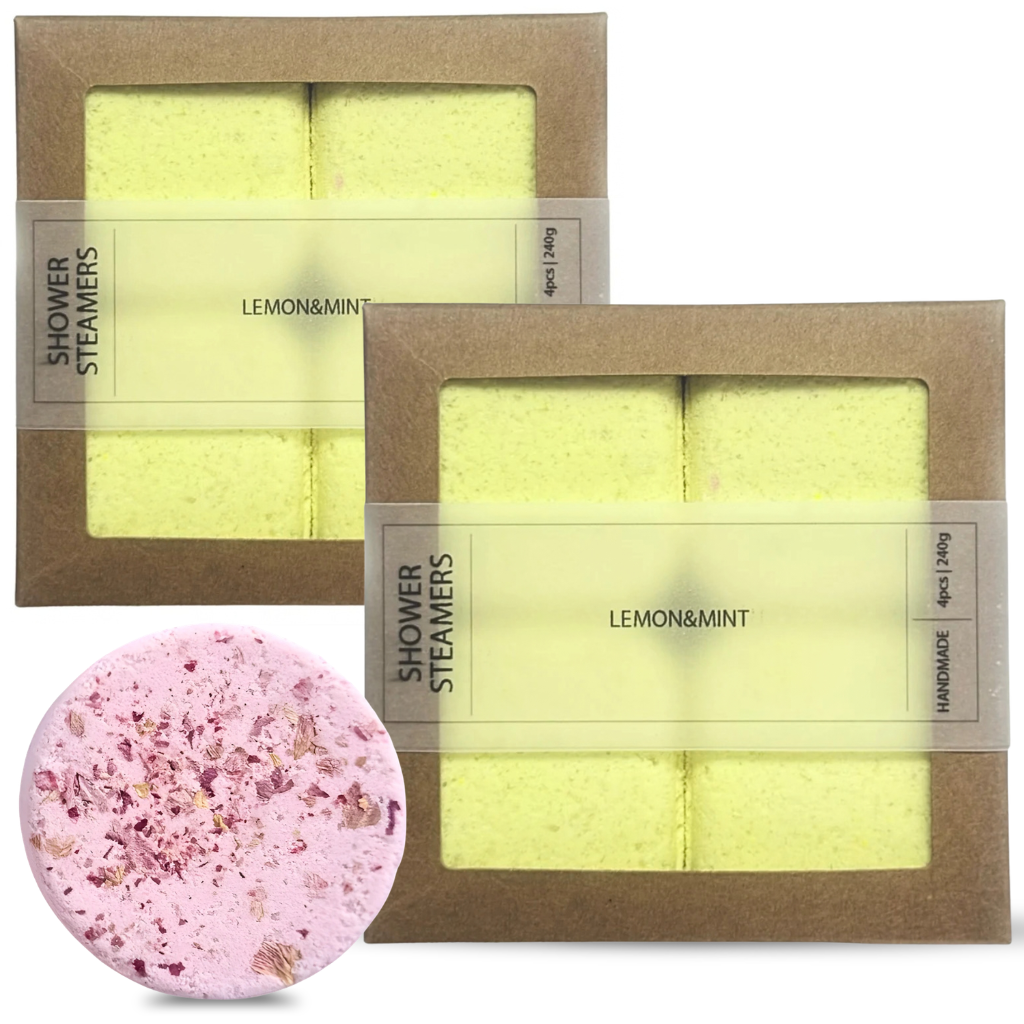2x Shower steamers - Set van 4 + GRATIS Shower steamer