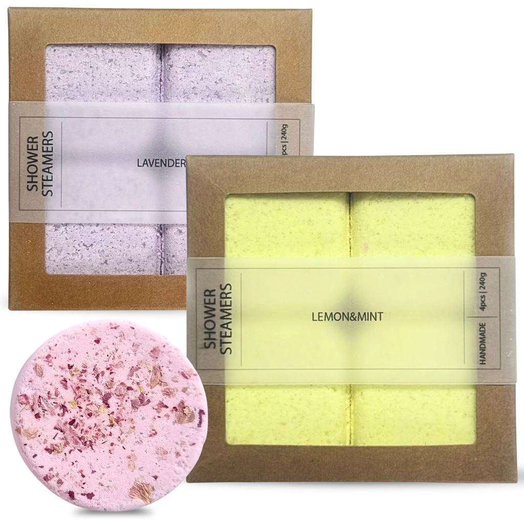 2x Shower steamers - Set van 4 + GRATIS Shower steamer