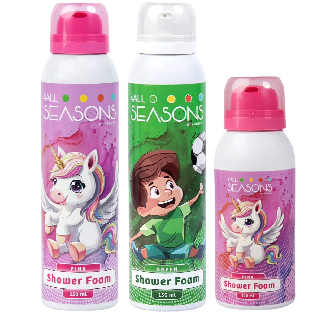 2+1 GRATIS - 2x 4All Seasons Shower Foam 150 ml + 1x Shower Foam 100 ml GRATIS