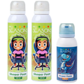 2+1 GRATIS - 2x 4All Seasons Shower Foam 150 ml + 1x Shower Foam 100 ml GRATIS