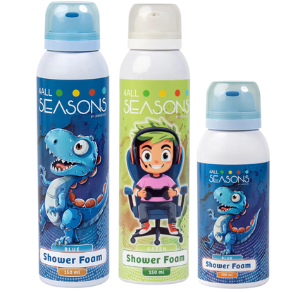 2+1 GRATIS - 2x 4All Seasons Shower Foam 150 ml + 1x Shower Foam 100 ml GRATIS