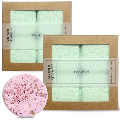 2x Shower steamers - Set van 4 + GRATIS Shower steamer