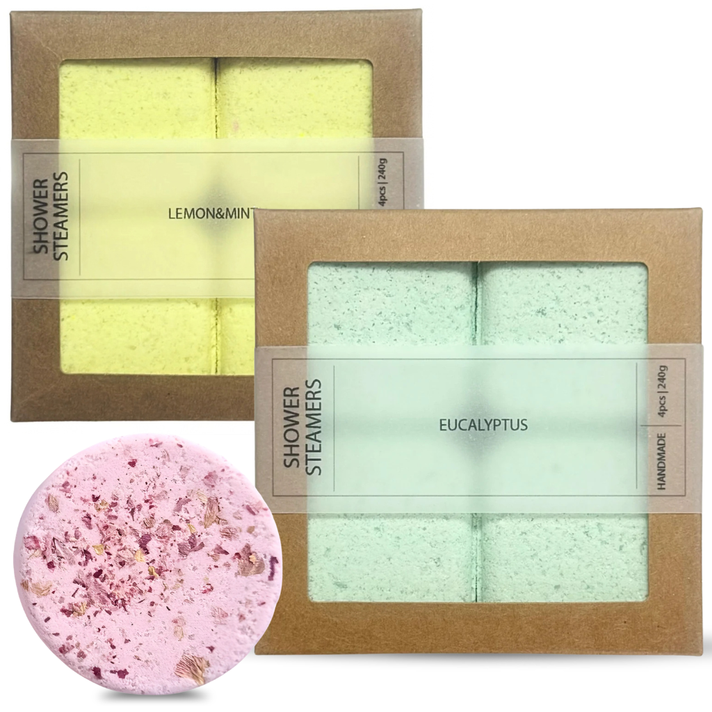 2x Shower steamers - Set van 4 + GRATIS Shower steamer