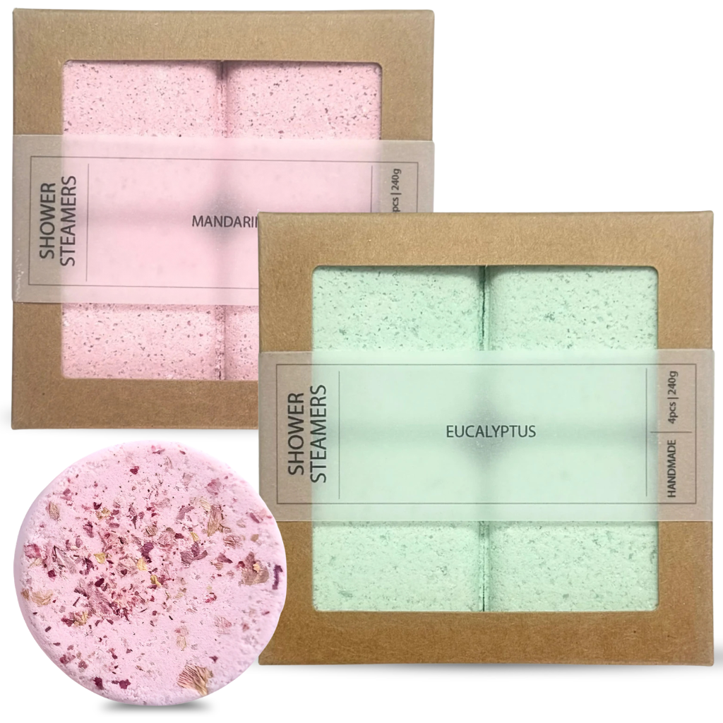 2x Shower steamers - Set van 4 + GRATIS Shower steamer
