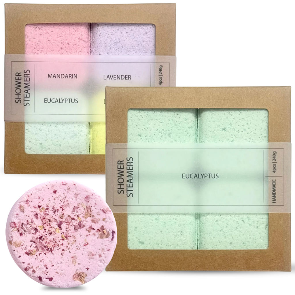 2x Shower steamers - Set van 4 + GRATIS Shower steamer