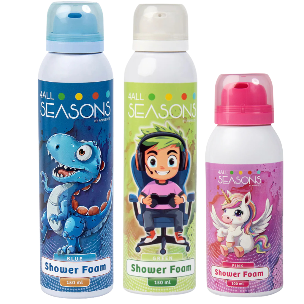 2+1 GRATIS - 2x 4All Seasons Shower Foam 150 ml + 1x Shower Foam 100 ml GRATIS