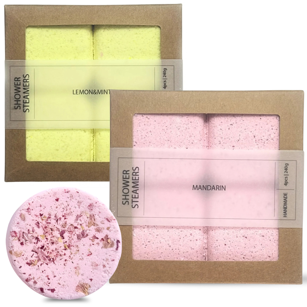 2x Shower steamers - Set van 4 + GRATIS Shower steamer