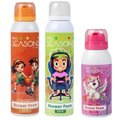 2+1 GRATIS - 2x 4All Seasons Shower Foam 150 ml + 1x Shower Foam 100 ml GRATIS