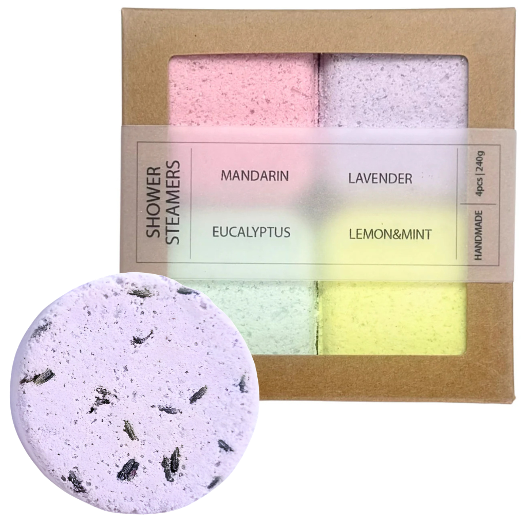 Shower steamers - Set van 4 + GRATIS Shower steamer