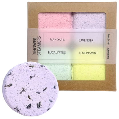 Shower steamers - Set van 4 + GRATIS Shower steamer