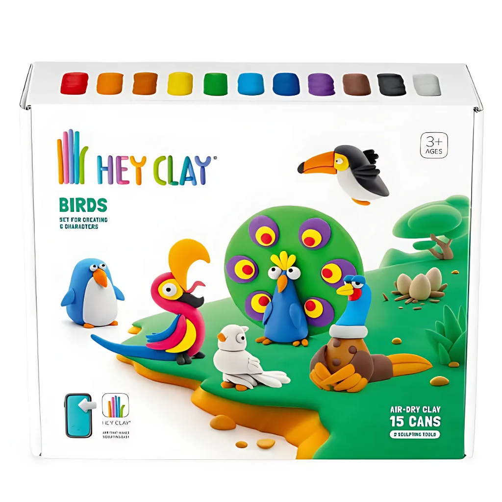 Hey Clay kleisetje - 15 potjes