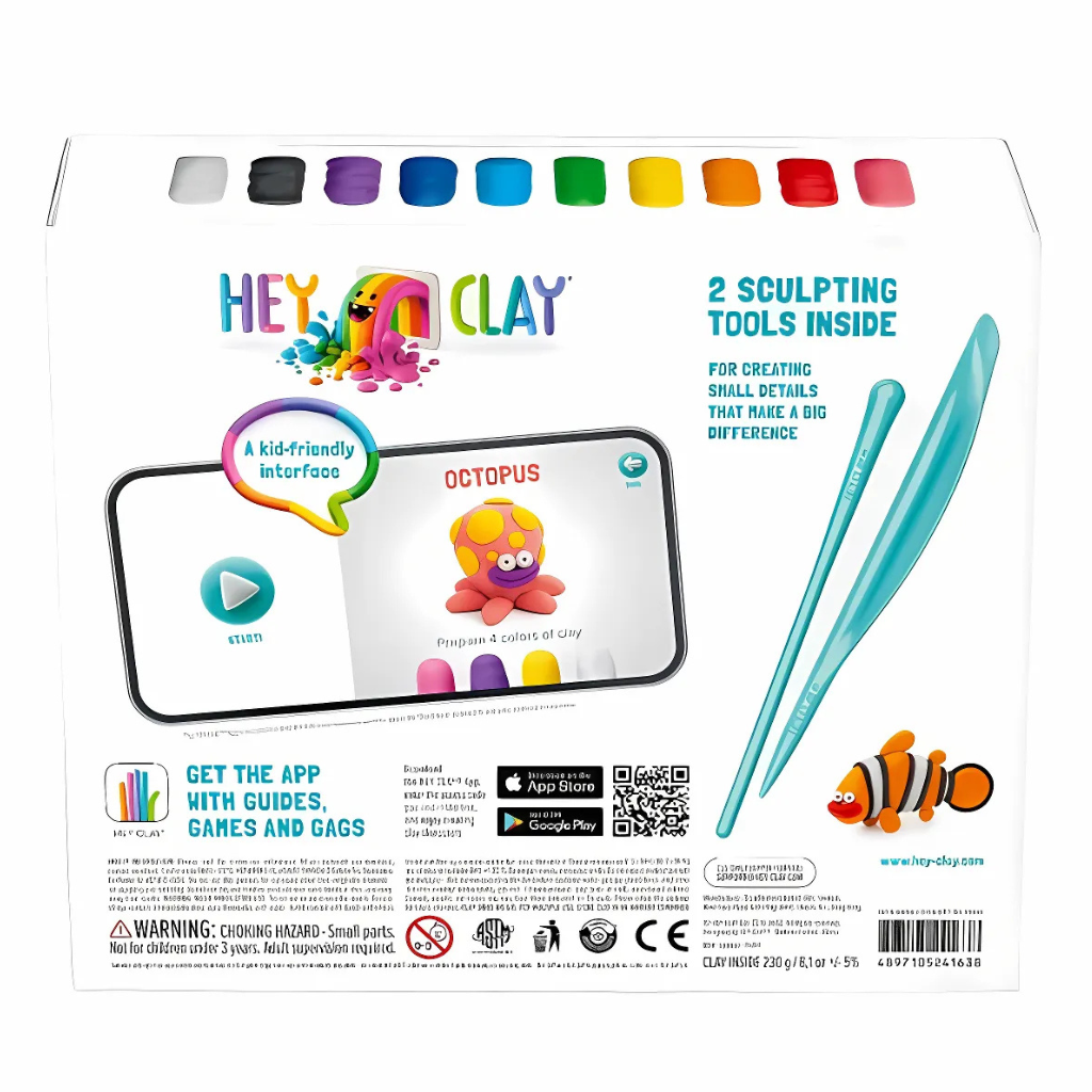 Hey Clay kleisetje - 15 potjes