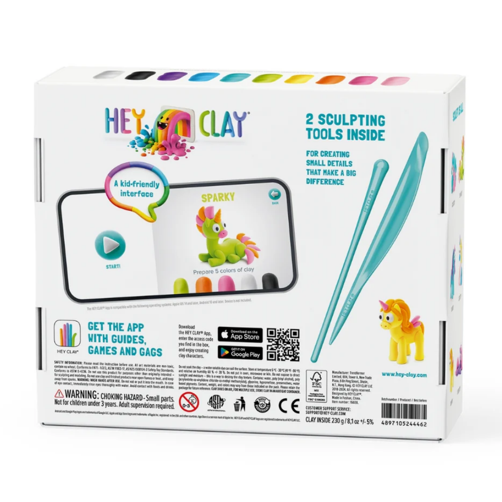 Hey Clay kleisetje - 15 potjes