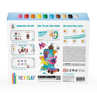 Hey Clay kleisetje - 15 potjes