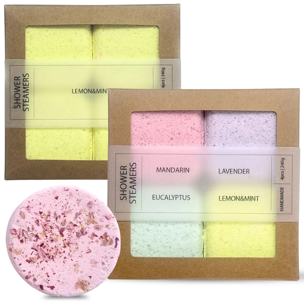 2x Shower steamers - Set van 4 + GRATIS Shower steamer