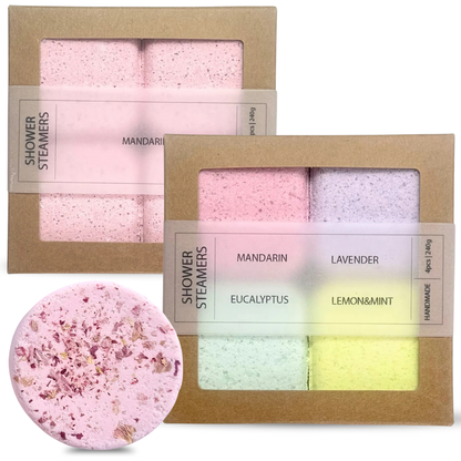 2x Shower steamers - Set van 4 + GRATIS Shower steamer