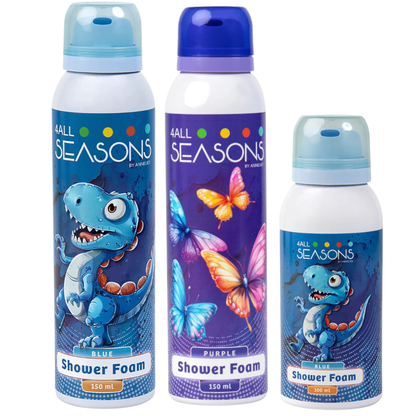 2+1 GRATIS - 2x 4All Seasons Shower Foam 150 ml + 1x Shower Foam 100 ml GRATIS