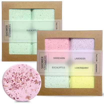 2x Shower steamers - Set van 4 + GRATIS Shower steamer