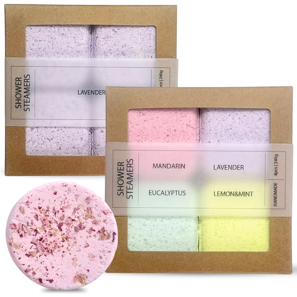 2x Shower steamers - Set van 4 + GRATIS Shower steamer