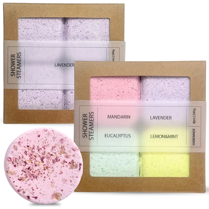 2x Shower steamers - Set van 4 + GRATIS Shower steamer