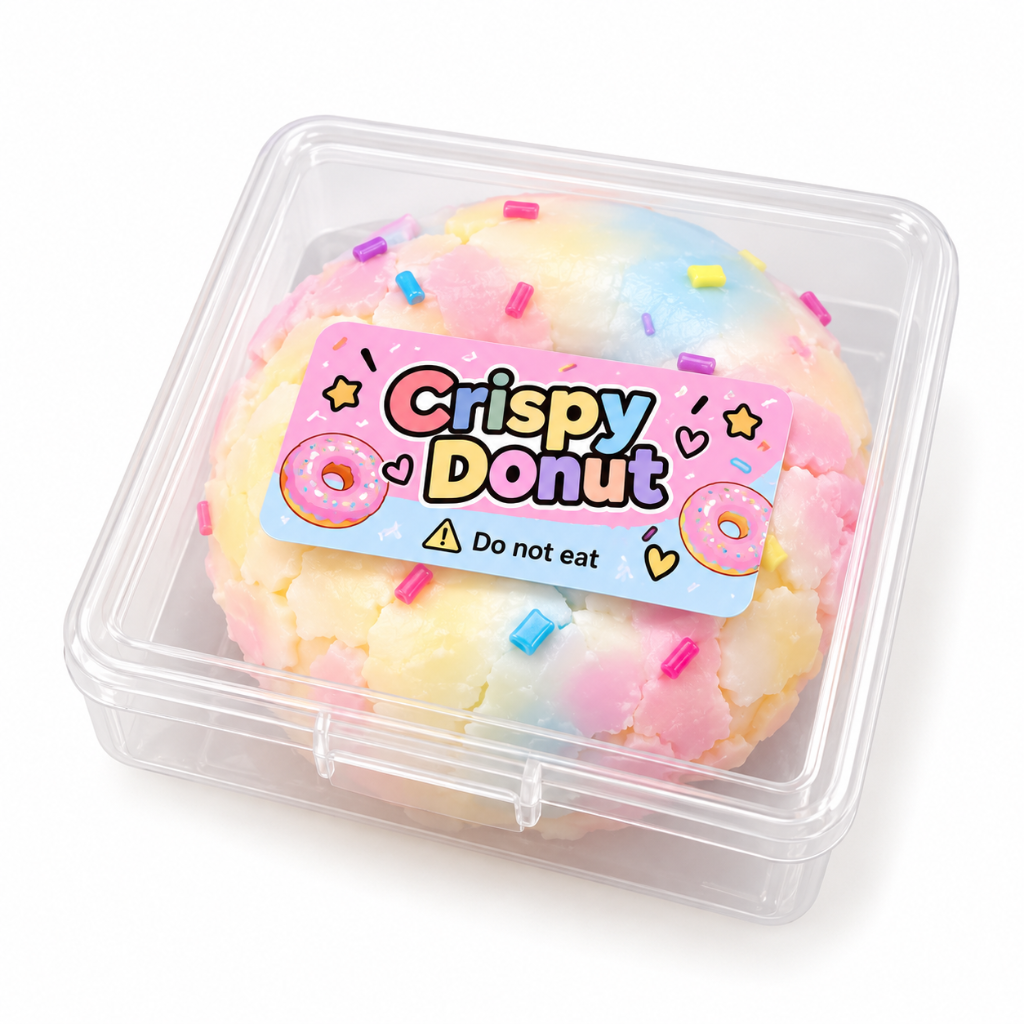 Squishy ASMR Fidget - Crispy Donut