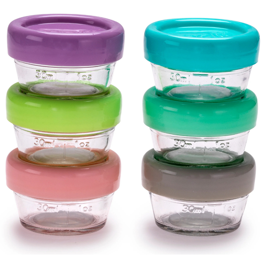 Melii - Glazen opbergdoosjes