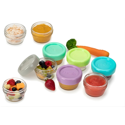 Melii - Glazen opbergdoosjes