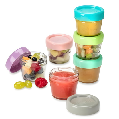 Melii - Glazen opbergdoosjes