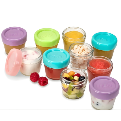 Melii - Glazen opbergdoosjes