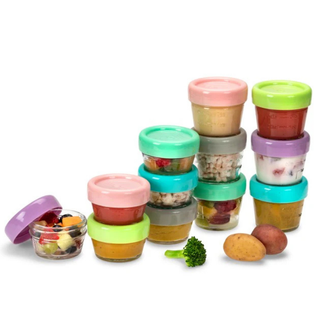 Melii - Glazen opbergdoosjes