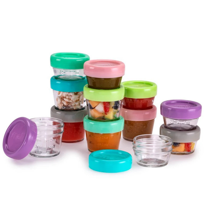 Melii - Glazen opbergdoosjes