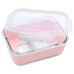 Melii - Glazen bento lunchbox met siliconen sleeve