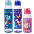 2+1 GRATIS - 2x 4All Seasons Shower Foam 150 ml + 1x Shower Foam 100 ml GRATIS