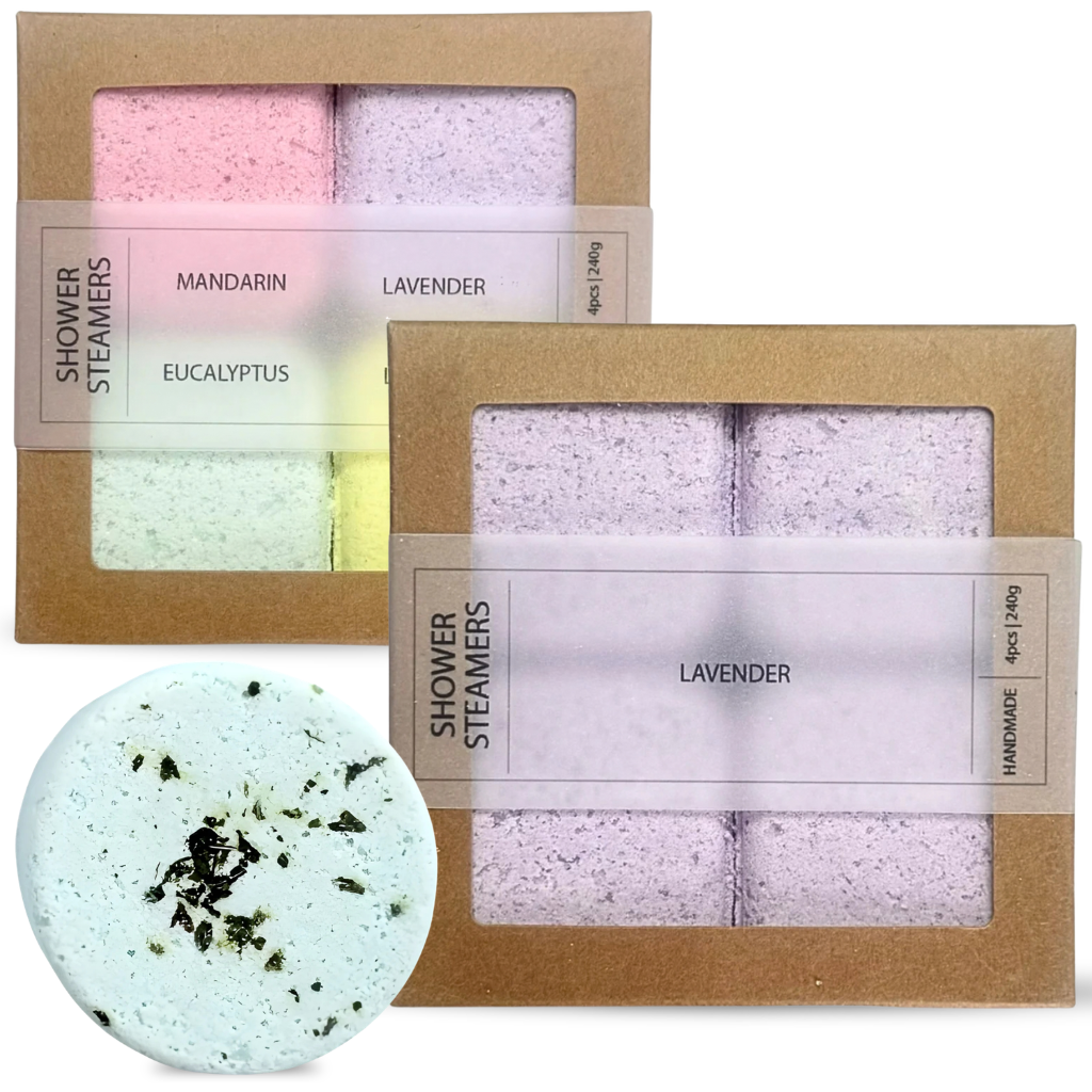 2x Shower steamers - Set van 4 + GRATIS Shower steamer