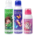 2+1 GRATIS - 2x 4All Seasons Shower Foam 150 ml + 1x Shower Foam 100 ml GRATIS