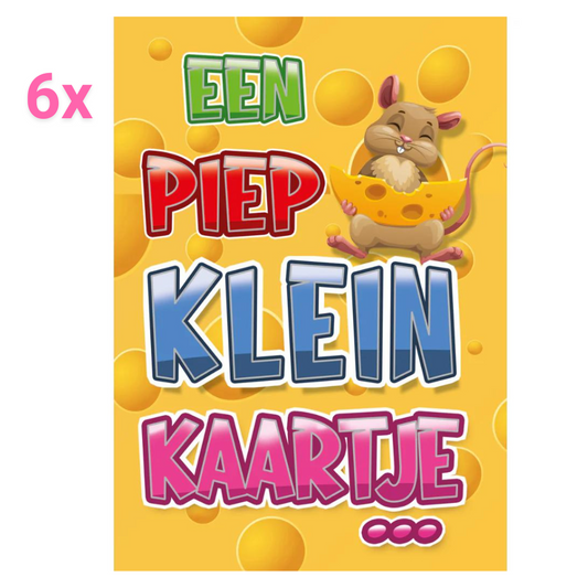 Maxi Kaart - Een piep klein kaartje