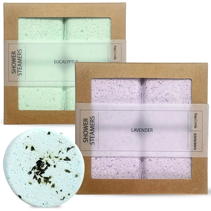 2x Shower steamers - Set van 4 + GRATIS Shower steamer
