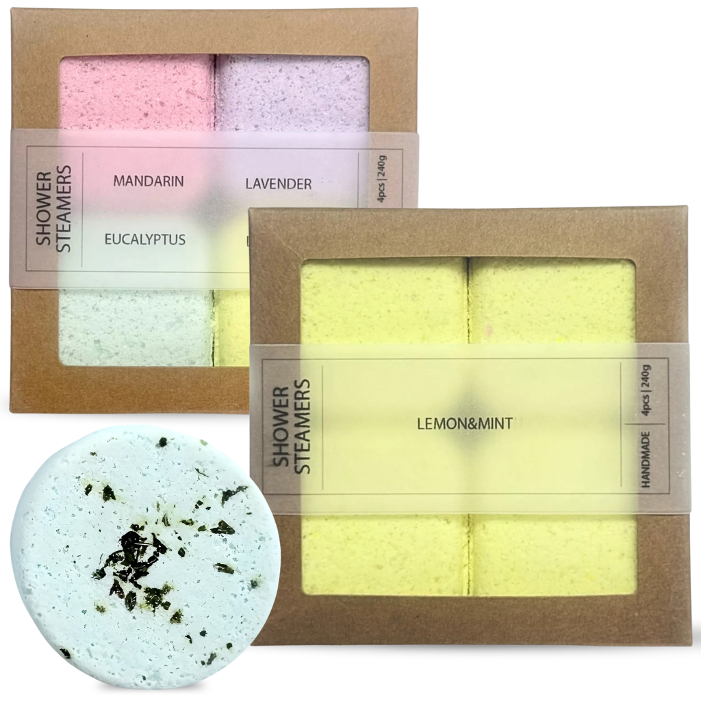 2x Shower steamers - Set van 4 + GRATIS Shower steamer