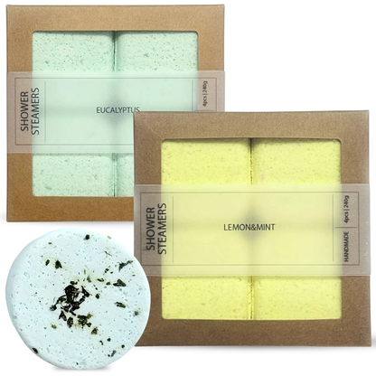 2x Shower steamers - Set van 4 + GRATIS Shower steamer