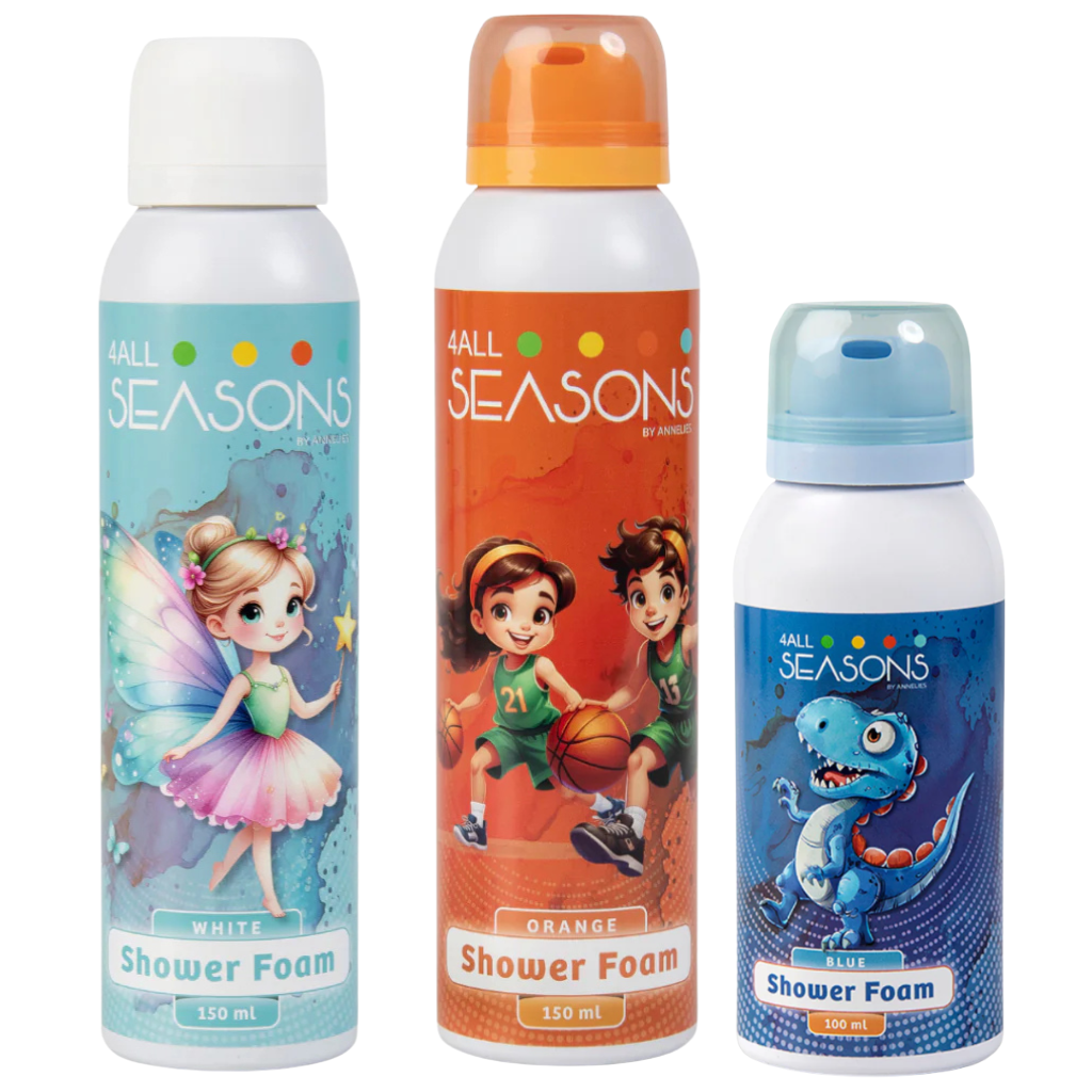 2+1 GRATIS - 2x 4All Seasons Shower Foam 150 ml + 1x Shower Foam 100 ml GRATIS