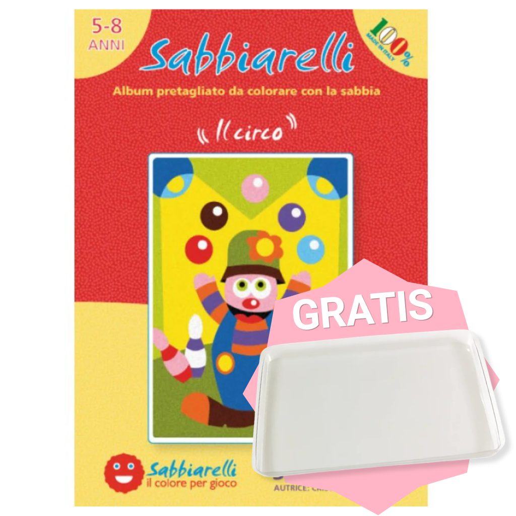 Zandschilderen - Tekeningen set + GRATIS transparant onderblad