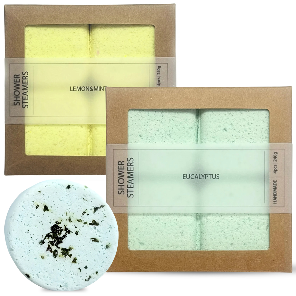 2x Shower steamers - Set van 4 + GRATIS Shower steamer
