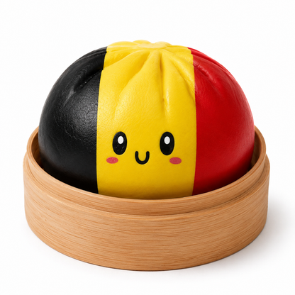 Squishy dumbling WK editie - FOAM 8,5cm