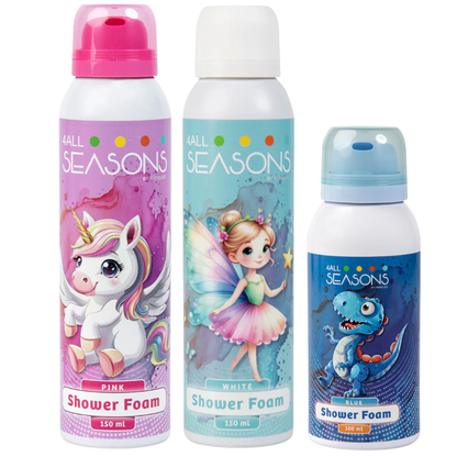 2+1 GRATIS - 2x 4All Seasons Shower Foam 150 ml + 1x Shower Foam 100 ml GRATIS