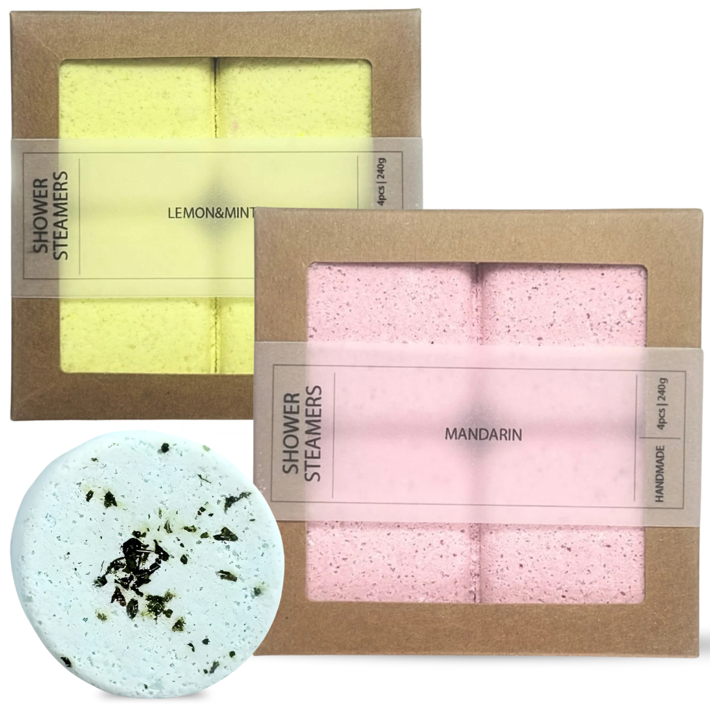 2x Shower steamers - Set van 4 + GRATIS Shower steamer