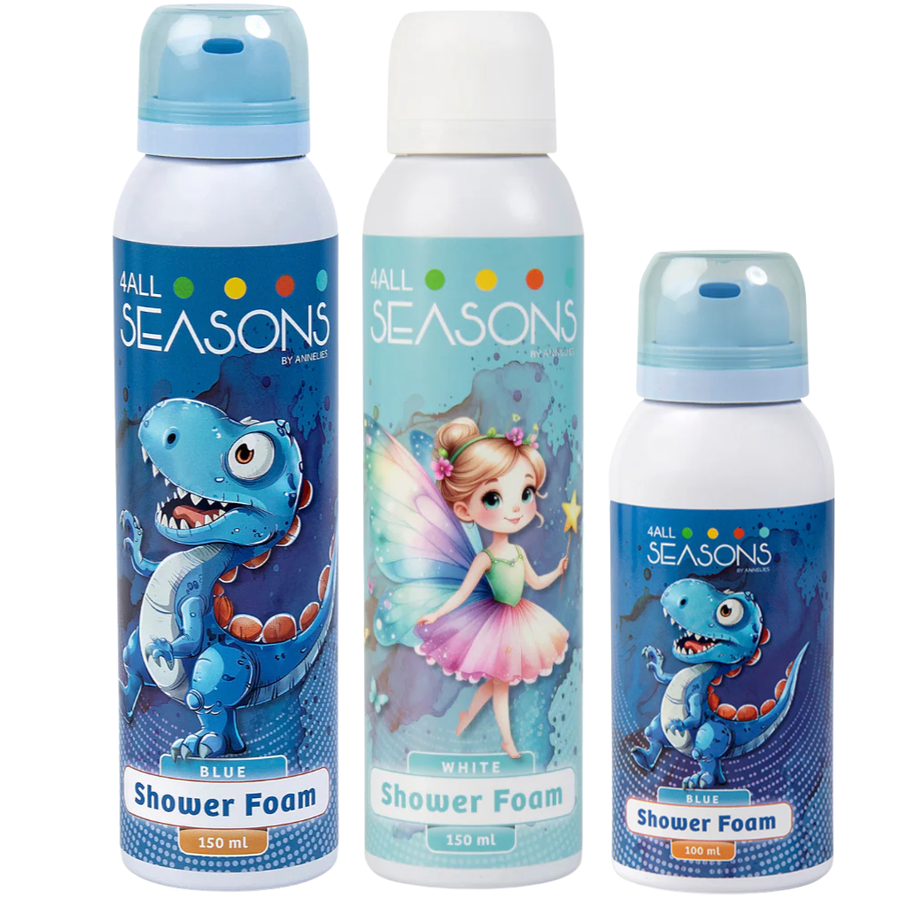 2+1 GRATIS - 2x 4All Seasons Shower Foam 150 ml + 1x Shower Foam 100 ml GRATIS