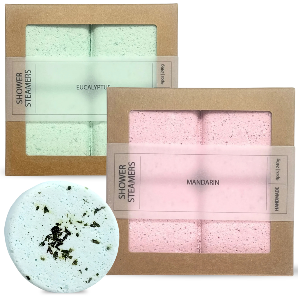 2x Shower steamers - Set van 4 + GRATIS Shower steamer