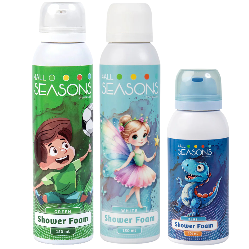 2+1 GRATIS - 2x 4All Seasons Shower Foam 150 ml + 1x Shower Foam 100 ml GRATIS